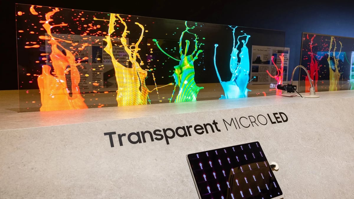 samsung transparent microled