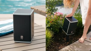 Turn Your Backyard Into A Resort With These Solar-Powered Outdoor Speakers