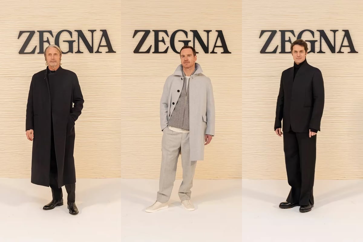 The Zegna FW24 Show Was Awash In A-Listers & Cashmere