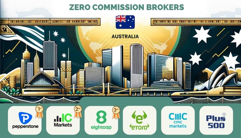 Australian Zero Commission Forex Trading Brokers For 2024
