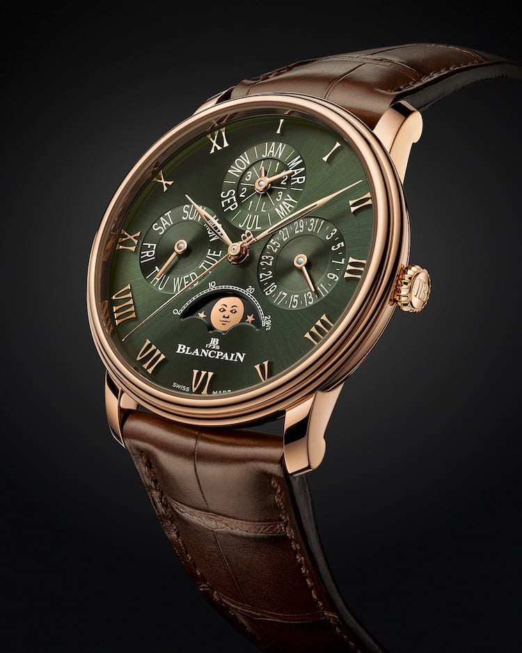 Blancpain Villeret Quantième Perpétuel green