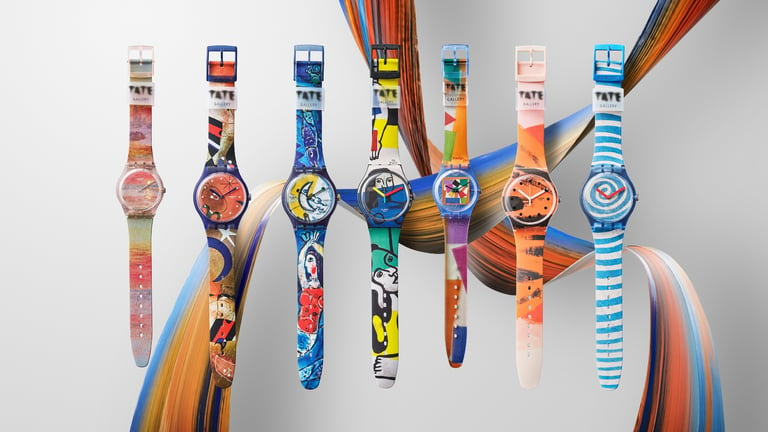 The Swatch x Tate Gallery Collection Watches Are Literally Wearable Masterpieces