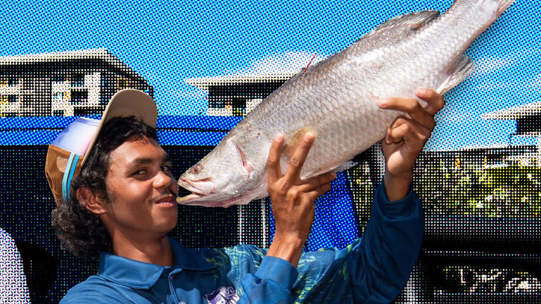 Teen Fisherman Keegan Payne Reels In $1 Million Barramundi