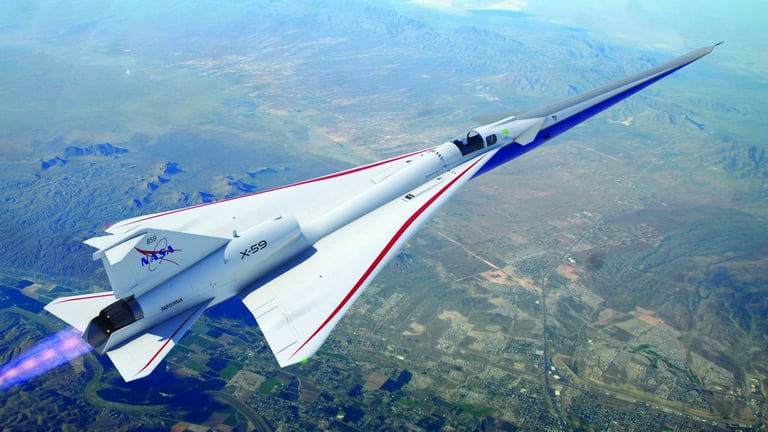 How NASA’s X-59 Supersonic Jet “Solves” The Concorde’s Biggest Problem