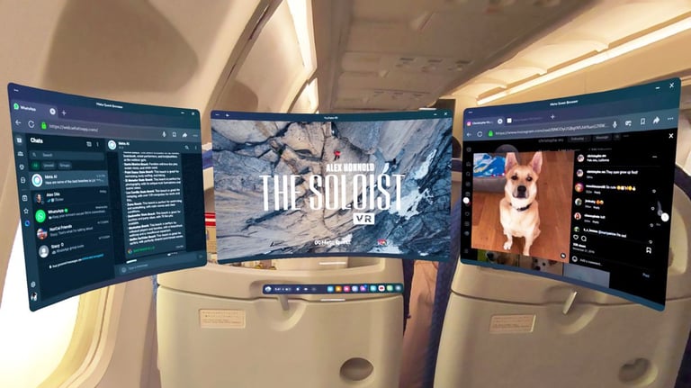 Meta’s VR Headsets Are Being Trialled For In-Flight Entertainment