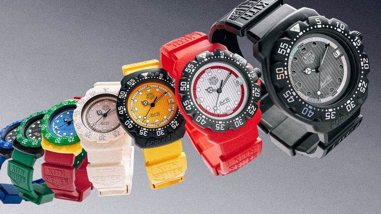TAG Heuer & Kith Throw It Back To The 80s With New (And Improved) Formula 1