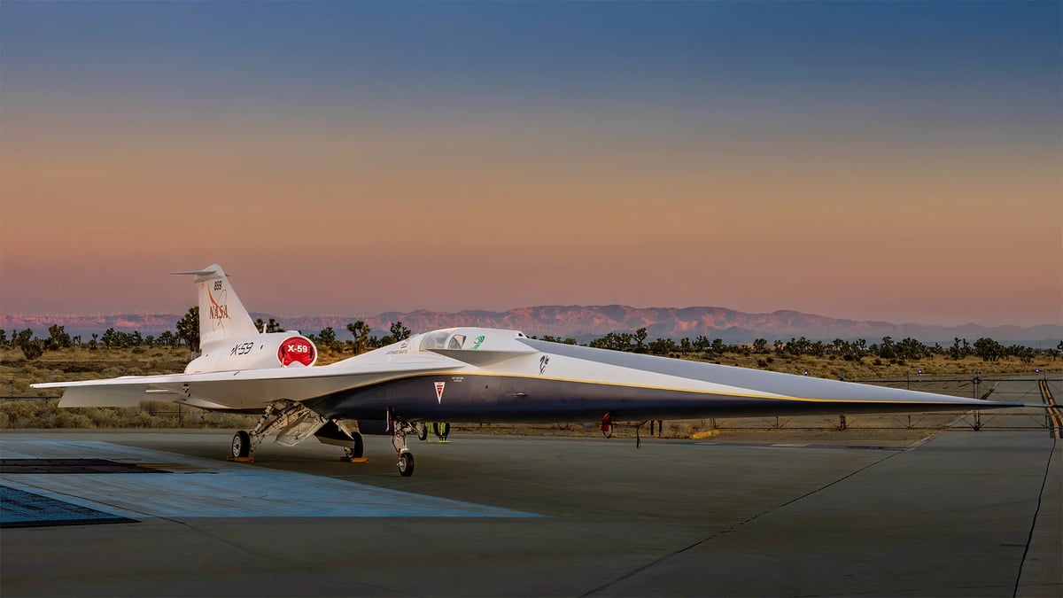 NASA's X-59 Quietly "Solves" The Concorde's Biggest Problem