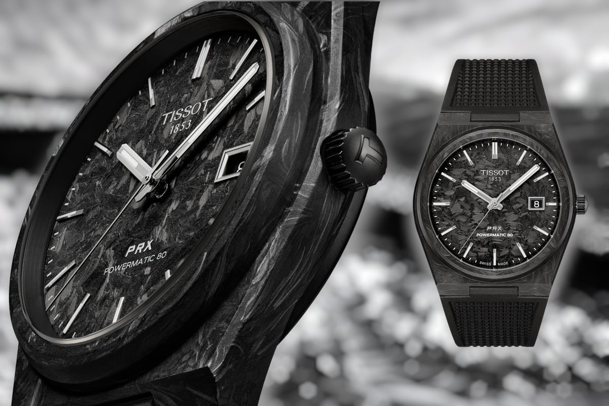 Tissot carbon fiber new arrivals
