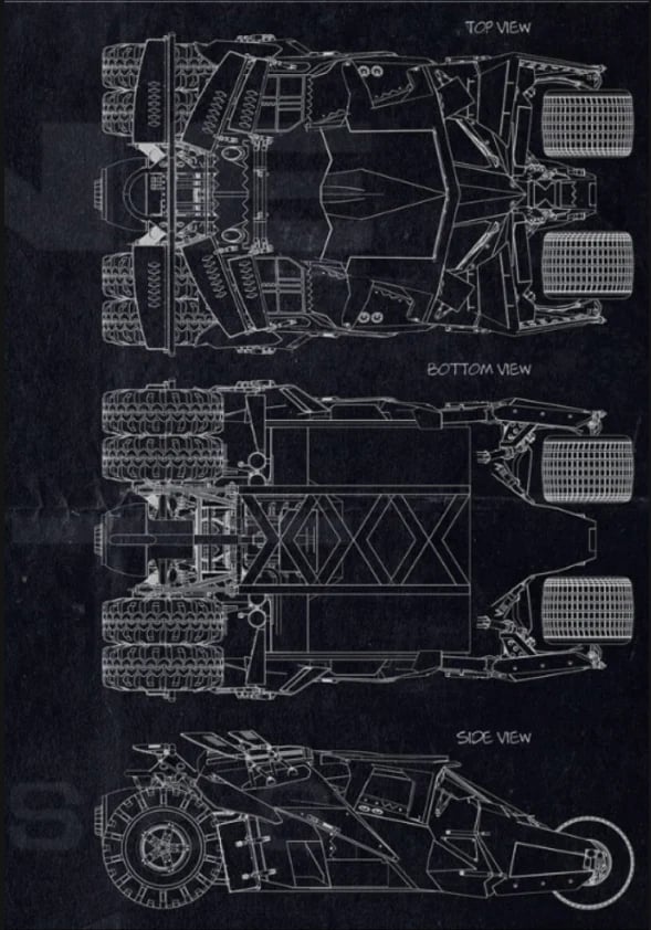 Action Vehicle Engineering Tumbler Batmobiles Replica