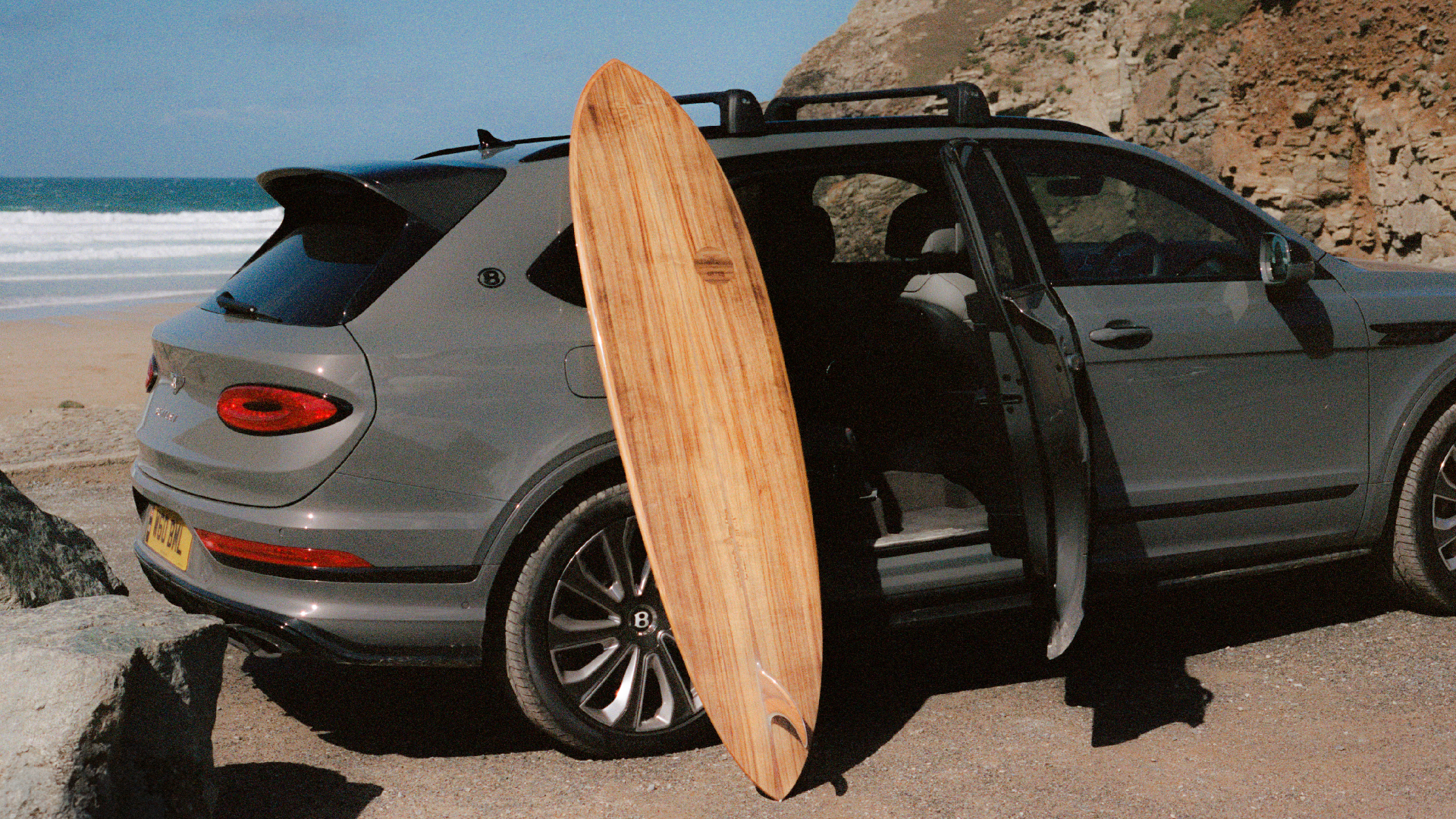 Good Finds: Bentley Surfboards, Porsche Luggage, Burl Wood Watches, & More