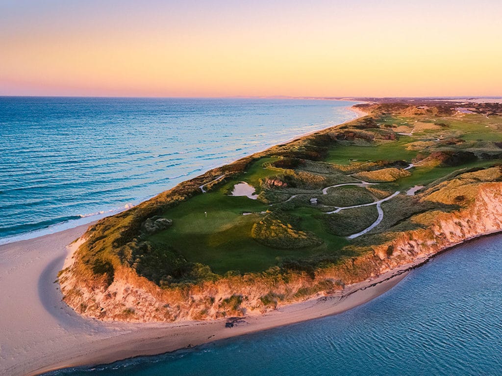 best golf courses australia - barnbougle dunes