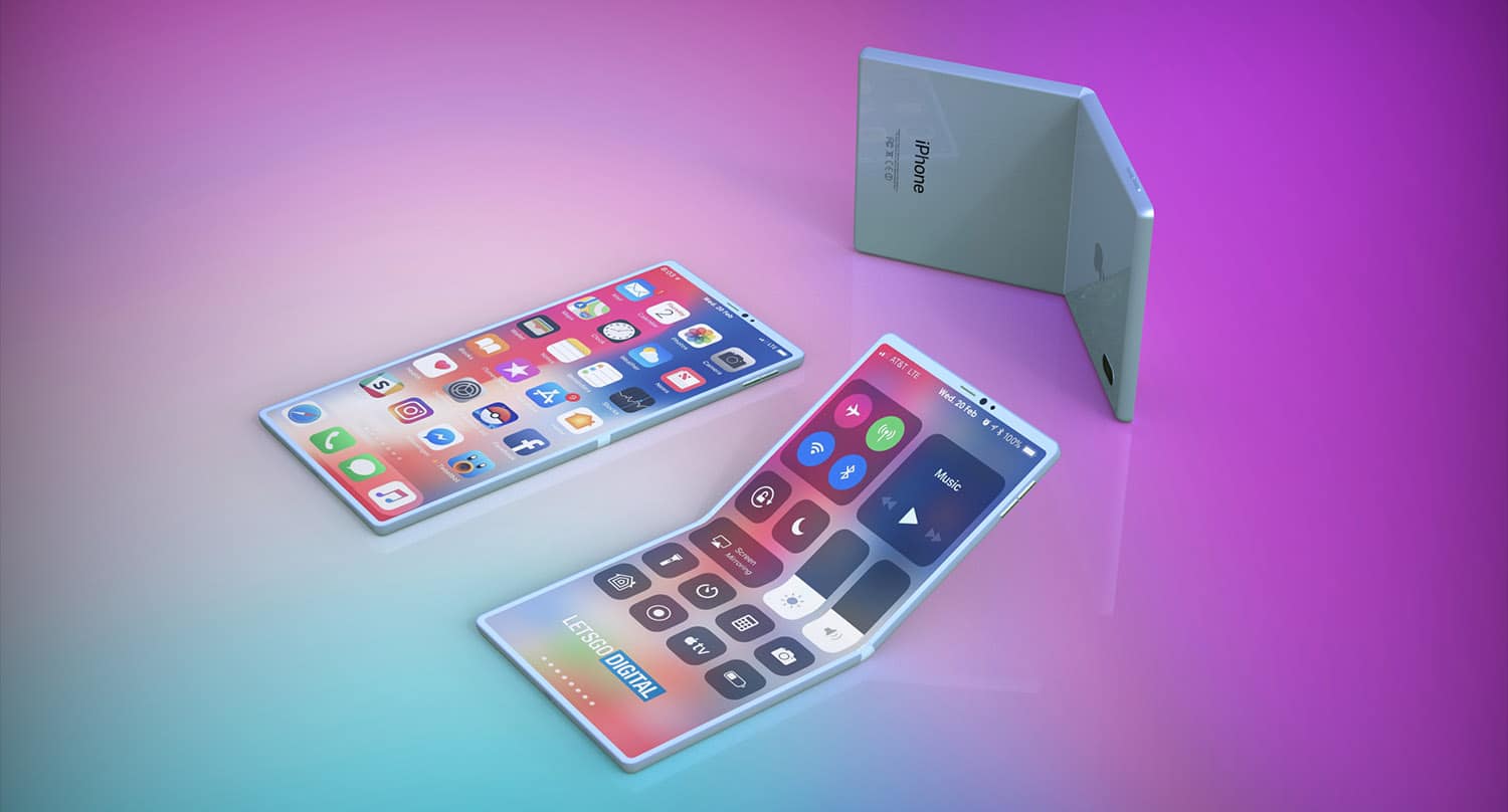 Apple Files A Foldable iPhone Patent, Declares War With Samsung