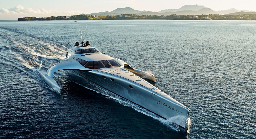 Star Wars-esque Superyacht &#8216;Adastra&#8217; Is Up For Sale
