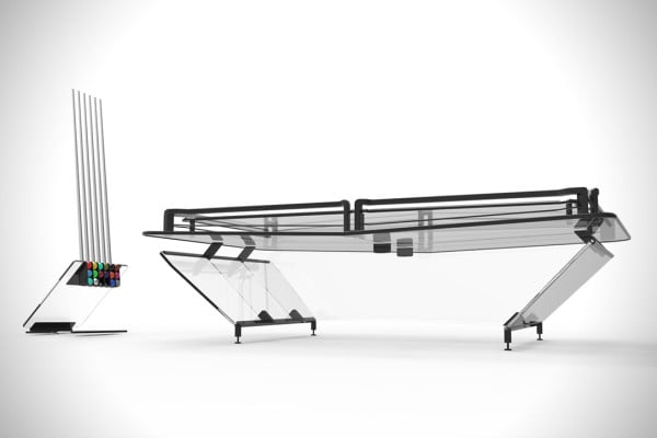 The X1 Everest Glass Pool Table: For Seeing How Clearly You Missed That Last Shot