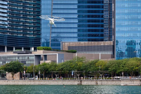 Flying Taxis Make Their Debut In Singapore