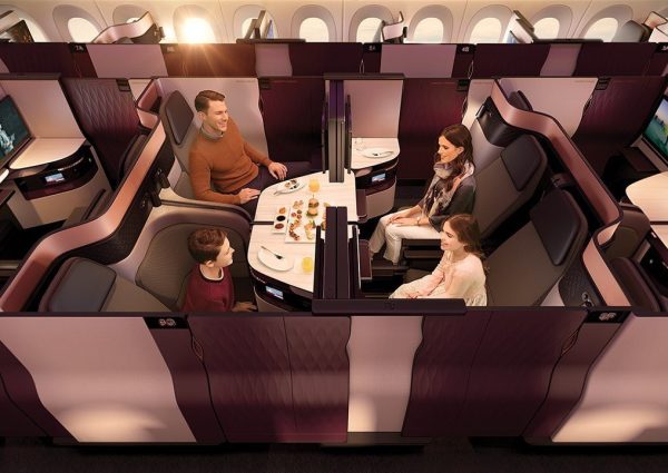 Qatar Airway&#8217;s &#8216;QSuite&#8217; Super Business Class is a Private Double Bedroom