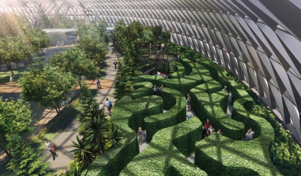 Singapore To Build A Rainforest In Changi Airport