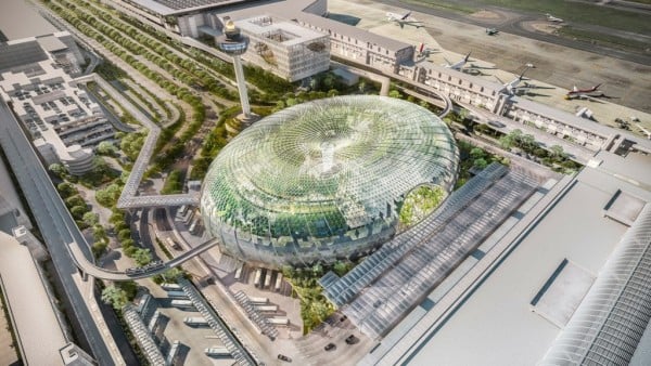 Singapore To Build A Rainforest In Changi Airport