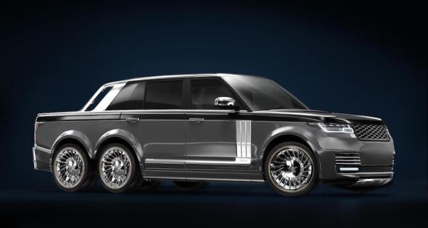 Aftermarket Range Rover 6×6 Pickup Is Coming For The Elite Of The Elite
