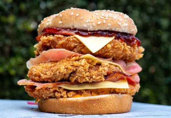 KFC Australia Launches Largest Burger Ever With &#8216;Triple Stacker&#8217;