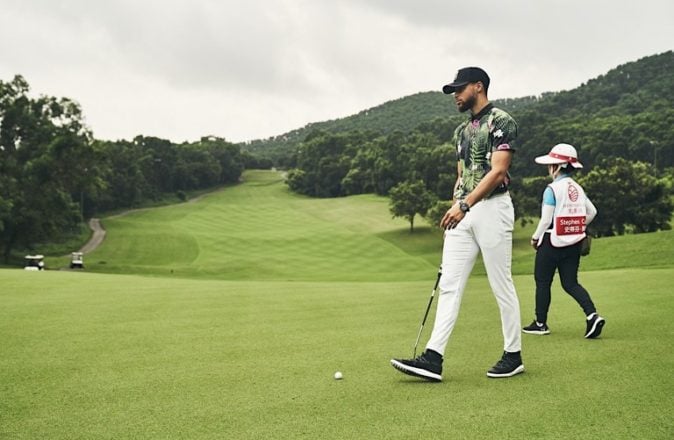 Stephen Curry Debuts His 14-Piece Under Armour Golf Capsule