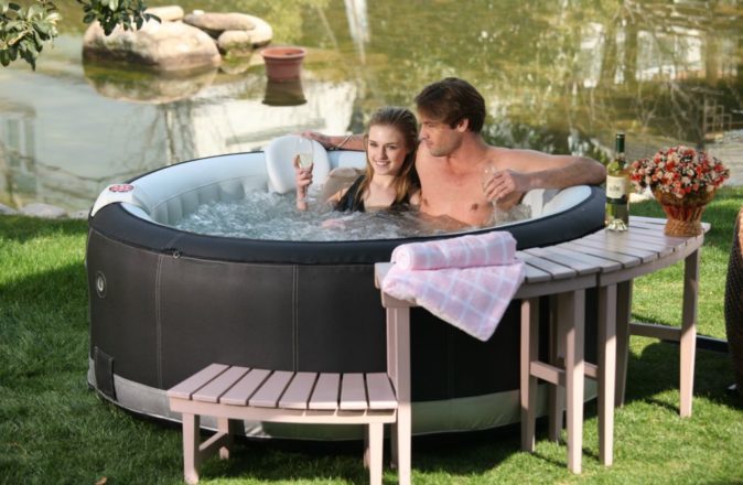 Settle In For The Long Haul With This Inflatable Hot Tub That&#8217;s Only $1,000