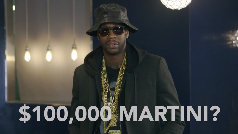 2 Chainz &#038; Big Sean Sip On A $100k Martini