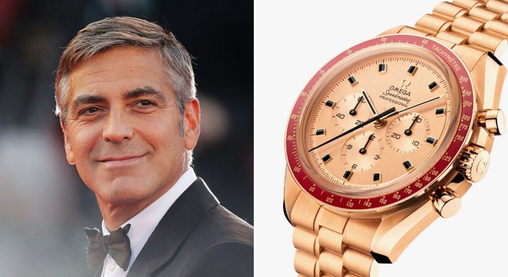 george clooney omega watch
