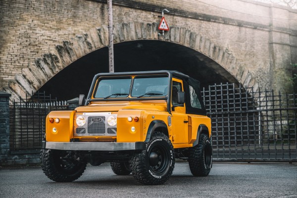 The Retro Land Rover Defender Flying Huntsman II