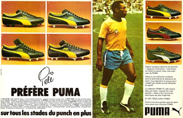 pele football boots