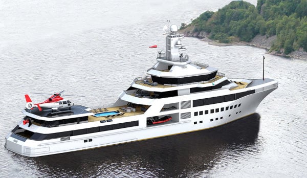 The &#8216;World Explorer&#8217; Superyacht Can Tackle Any Ocean In Supreme Luxury