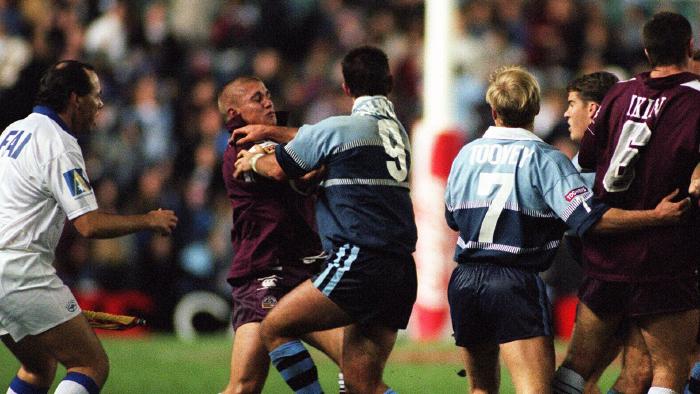 Revisiting The Legendary 1997 State Of Origin ‘Cattledog’ Brawl