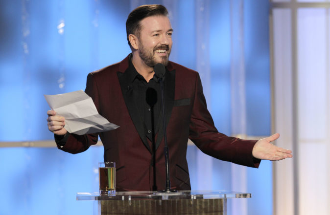 Ricky Gervais Is Returning To Roast The Golden Globes In 2020