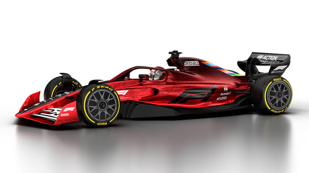 2021 Formula 1 Car Revealed Alongside New Rules