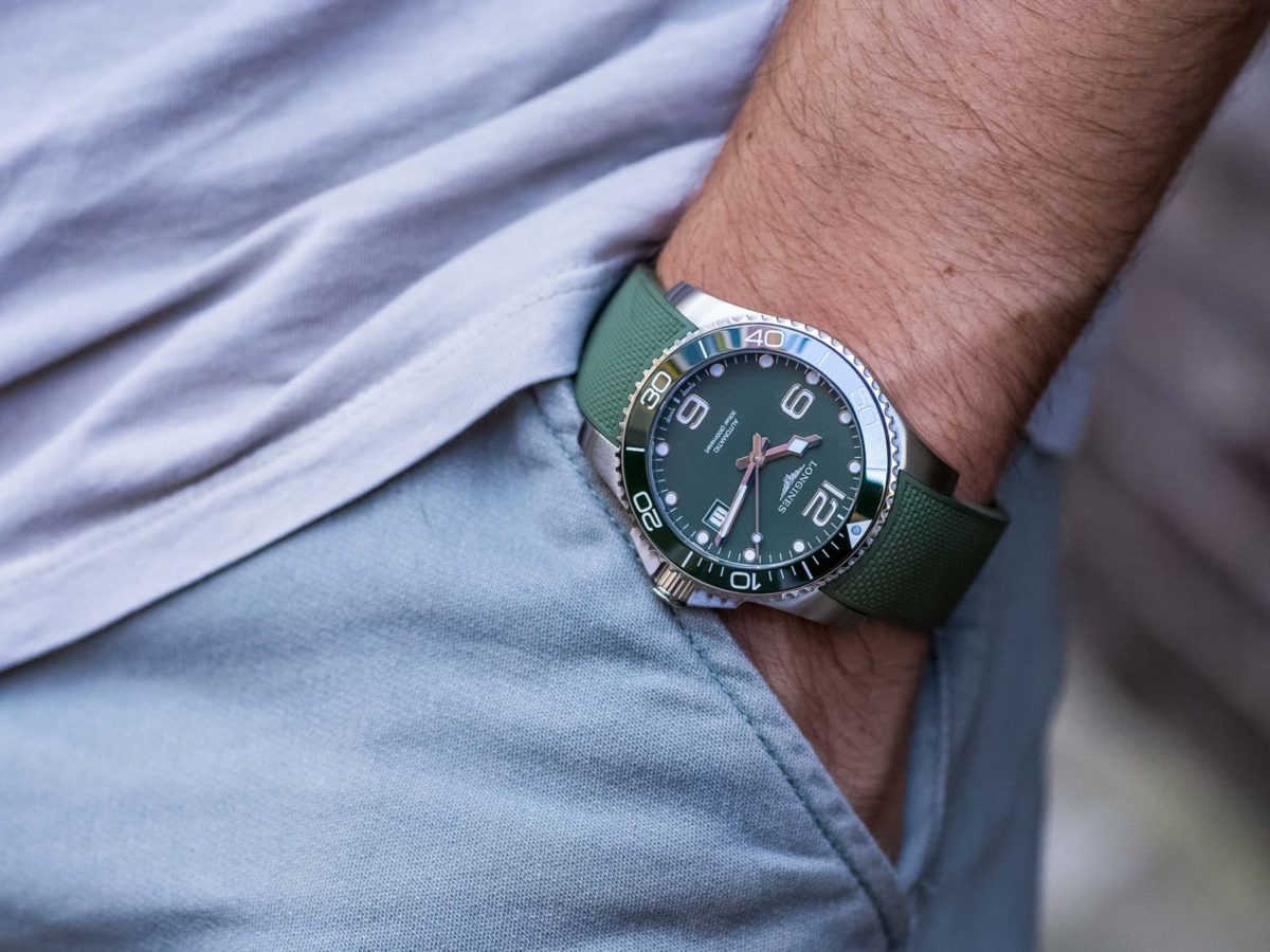 longines hydroconquest green