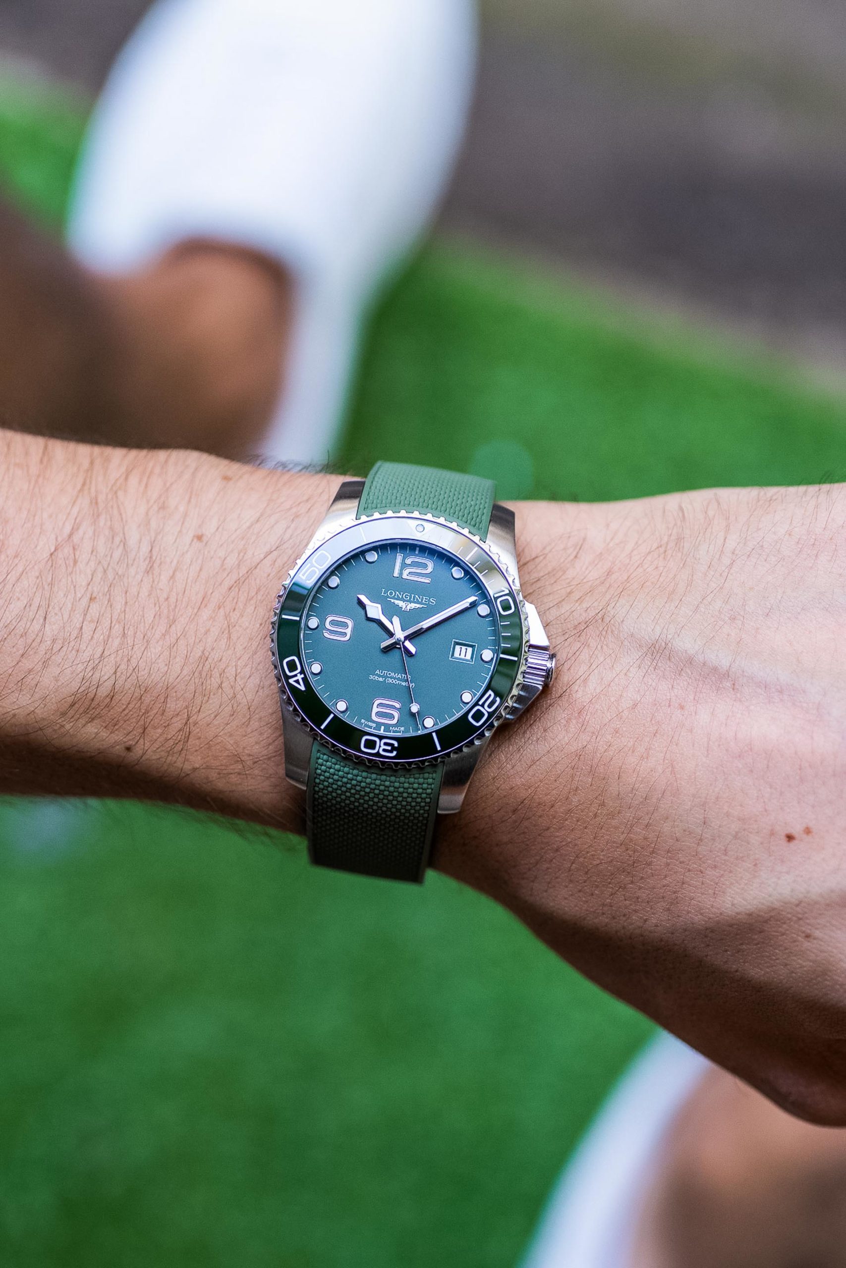green longines hydroconquest