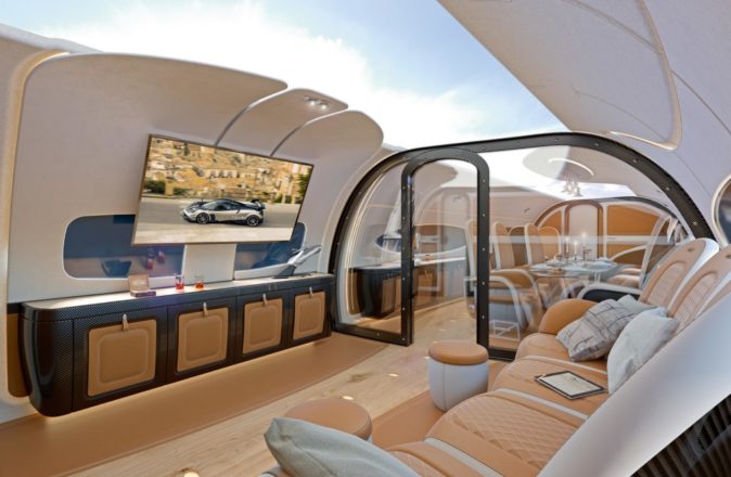 Airbus &#038; Pagani Automobili Take The Private Jet Game To A New Level