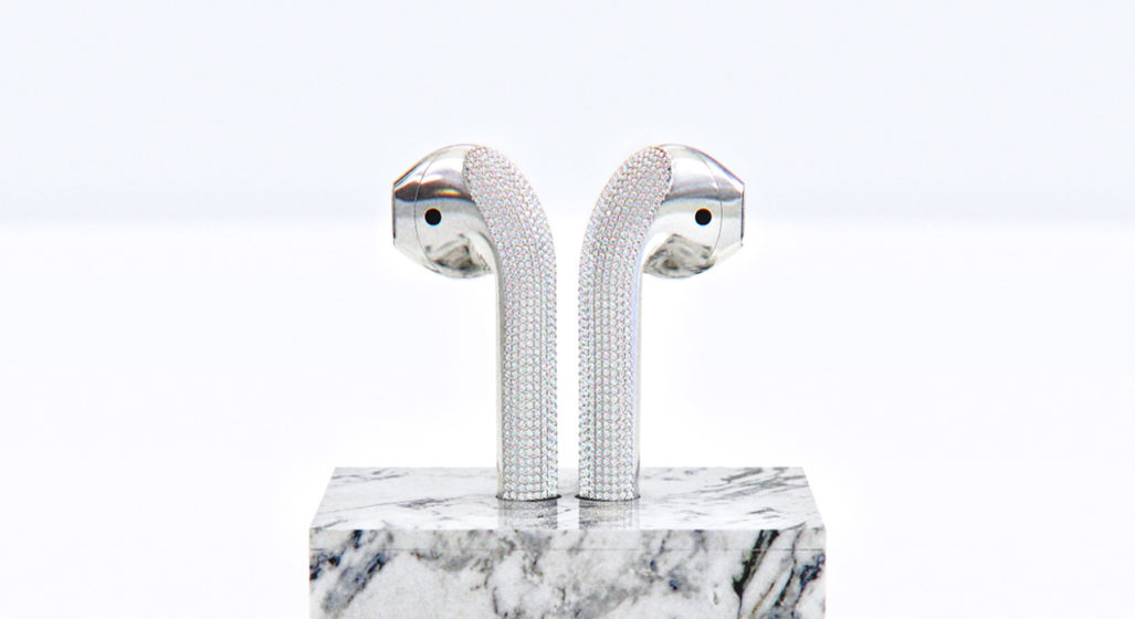 Would You Cop These $28,000 DeLucca Diamond-Encrusted AirPods?