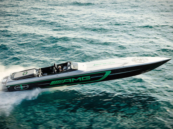 Introducing The Marauder: A 3,100HP Mercedes AMG Cig Boat