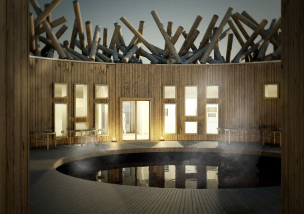 Your First Look At Sweden’s Floating Arctic Spa Hotel