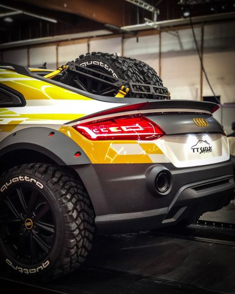 Audi’s TT Safari Is The Ultimate Off-Road Weapon