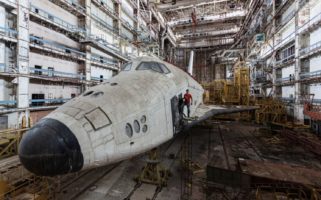 abandoned space shuttles