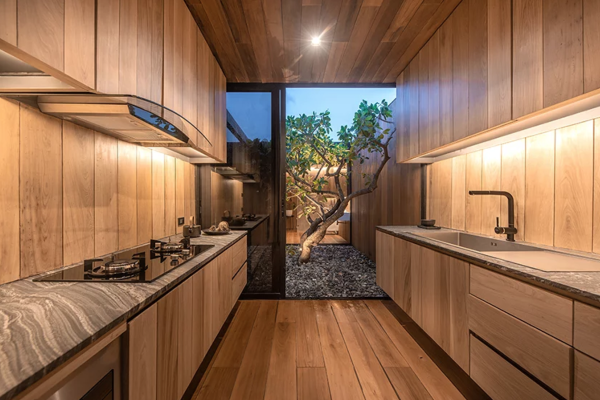 Modernist ‘Skyscape’ Apartment Is A Tranquil Oasis Atop Bangkok