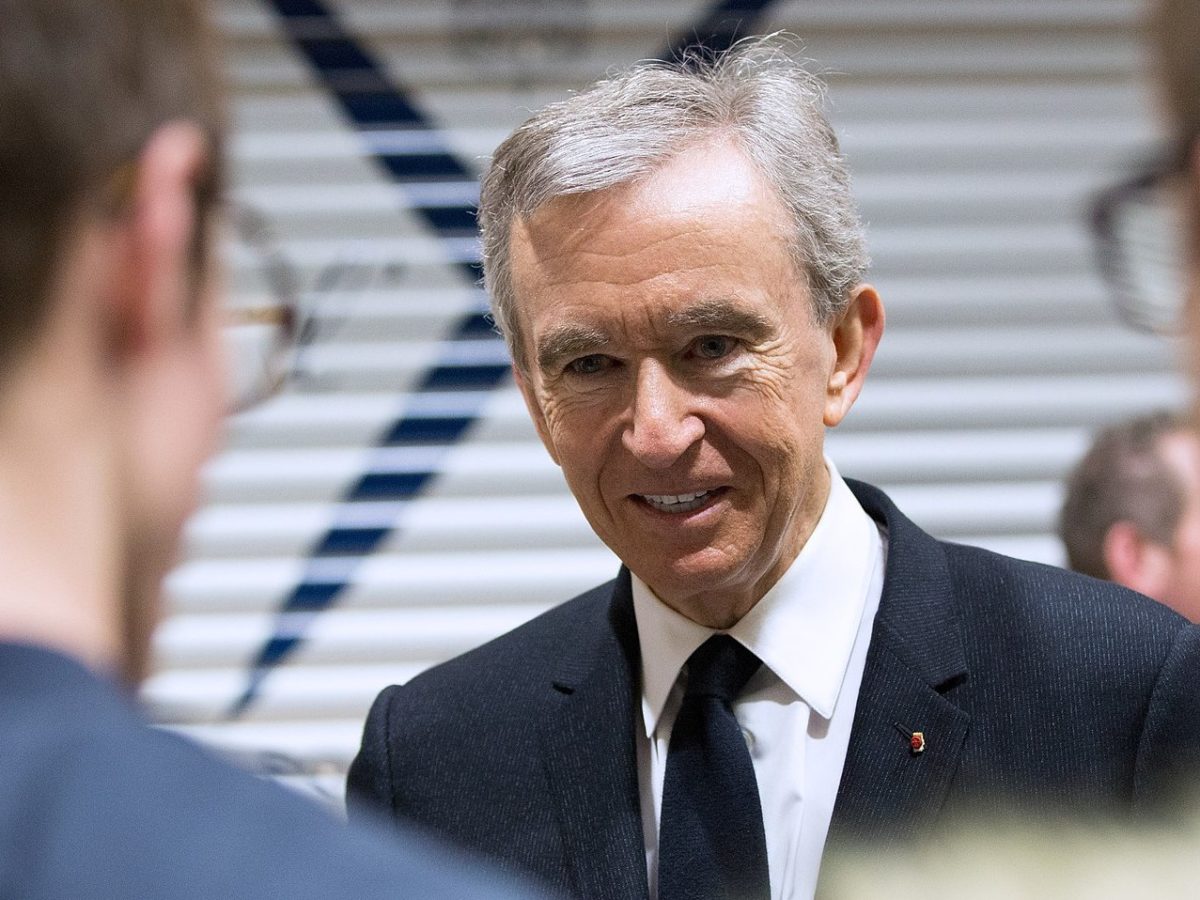 LVMH King Bernard Arnault Joins The US$100 Billion Net Worth Club