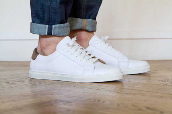 suitsupply white leather sneakers