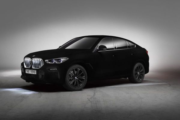 One-Off BMW X6 Comes In The World’s ‘Blackest Black’