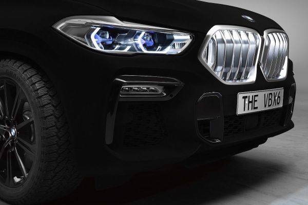 One-Off BMW X6 Comes In The World’s ‘Blackest Black’