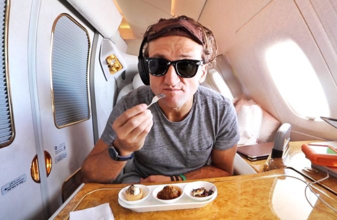 Casey Neistat Shows Us What It&#8217;s Like To Fly Emirates First Class