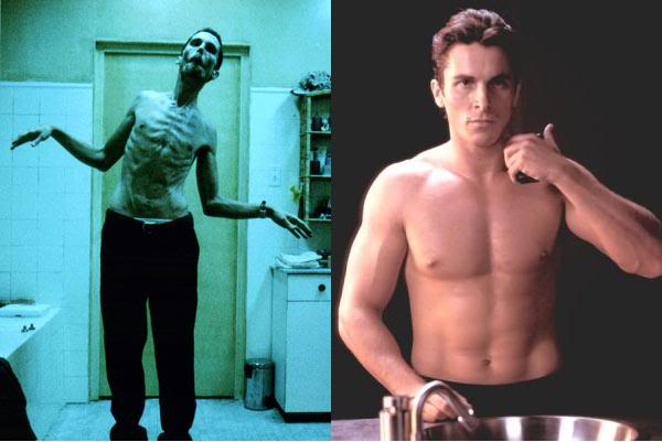 christian bale the machinist american hustle