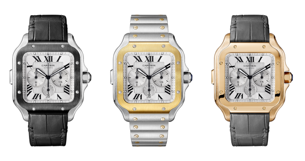 Cartier Extends Santos Collection With Sporty New Chronograph
